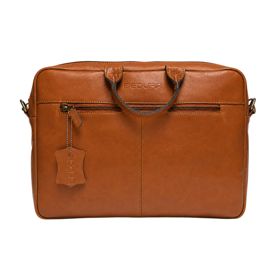 Business Laptop Bag - Cinnamon Brown