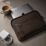 Multi pocket Laptop Pouch - Stone Grey