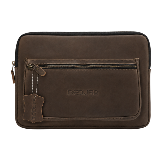 Multi pocket Laptop Pouch - Stone Grey